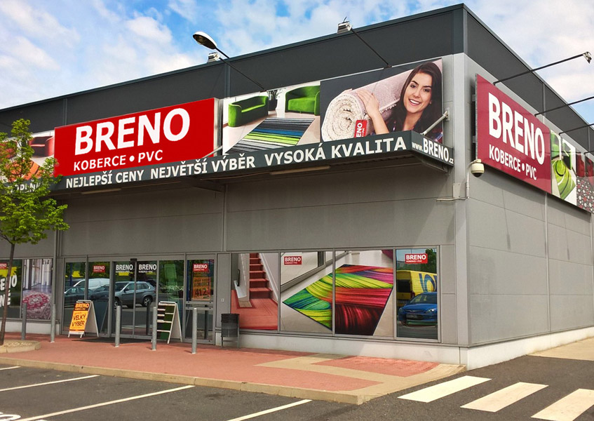 Koberce BRENO - největší prodejce podlahových krytin v ČR